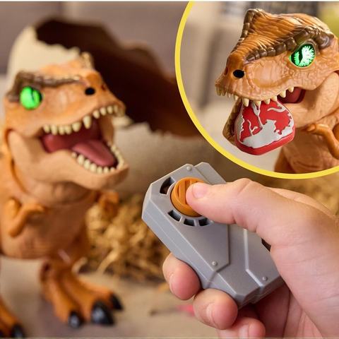 Primal Hatch T-Rex hatching, stage 4: it plays