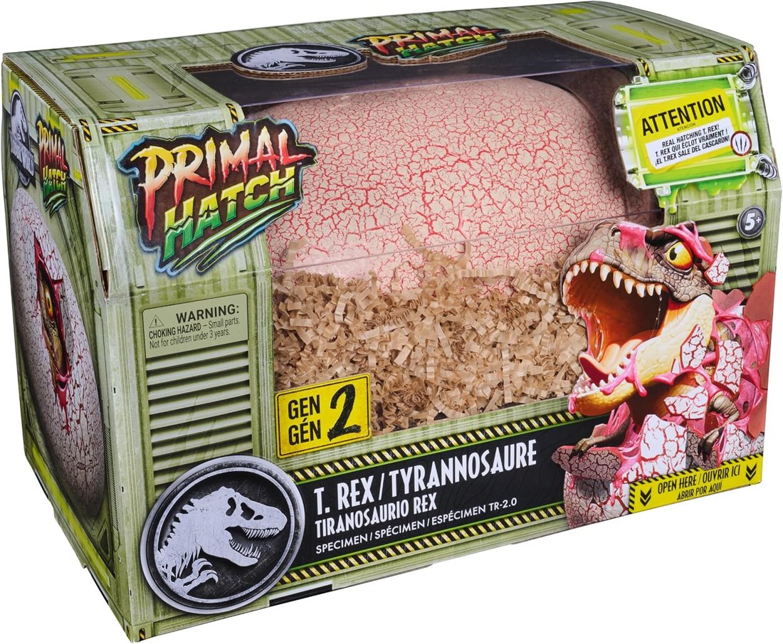 Primal Hatch Jurassic World T-Rex Gen 2 Hatching Egg — photo 8